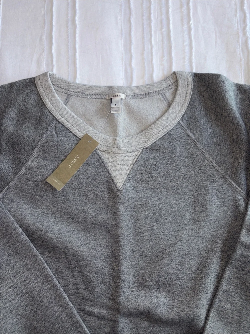 J. Crew Gray Crewneck Sweatshirt